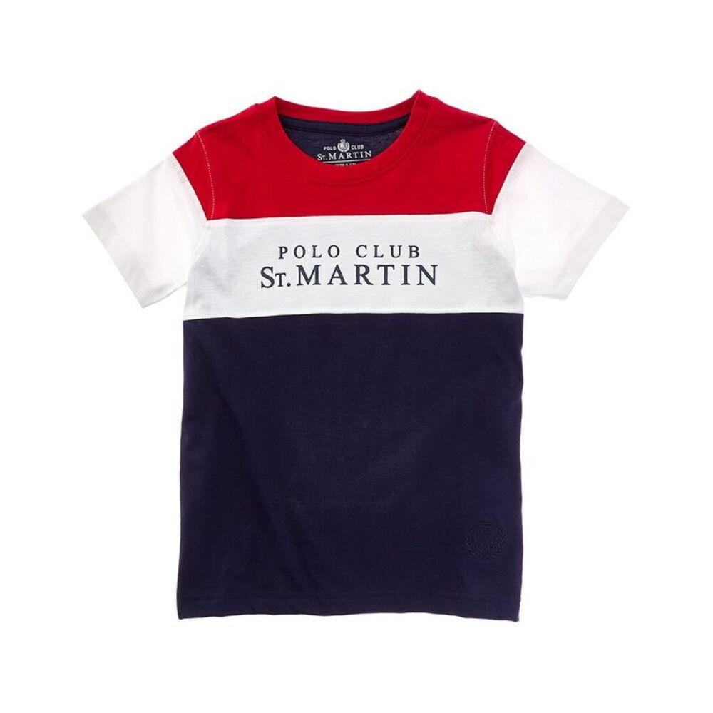 Polo Club St. Martin Boys  Crewneck T-Shirt, Blue